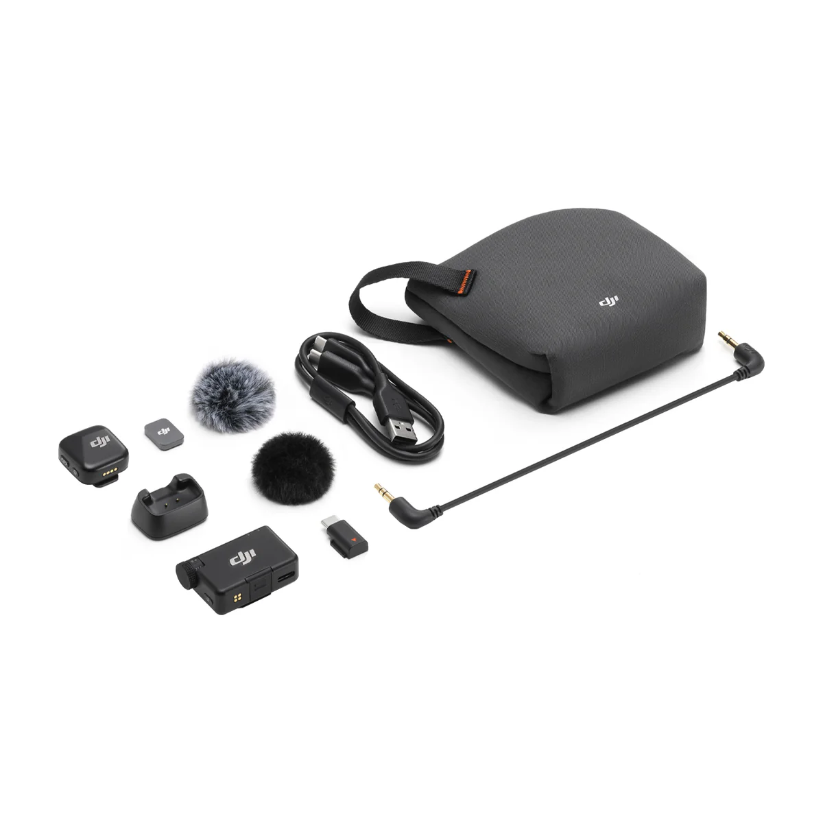 DJI Mic Mini Micrófono Inalámbrico | 1 Transmisor | 1 Receptor | Para Cámaras Profesionales, Smartphones, Tablets y Computadoras | Negro - Imagen 5