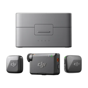 DJI Mic Mini Sistema de Micrófono Inalámbrico Doble Canal | 2 Transmisores | Para Cámaras Profesionales, Smartphones, Tablets y Computadoras | Negro