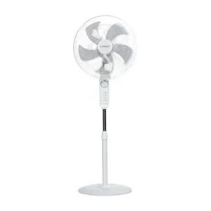 Sankey Abanico de Pedestal de 16" | 3 Velocidades | Temporizador de hasta 60 Minutos | Blanco