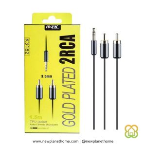 Cable Jack 3.5mm a 2 RCA 1.5M