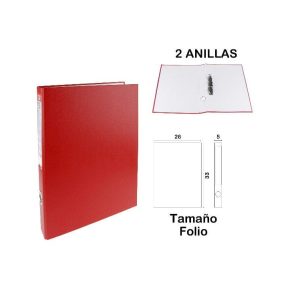 Carpeta folio 2 anillas A4